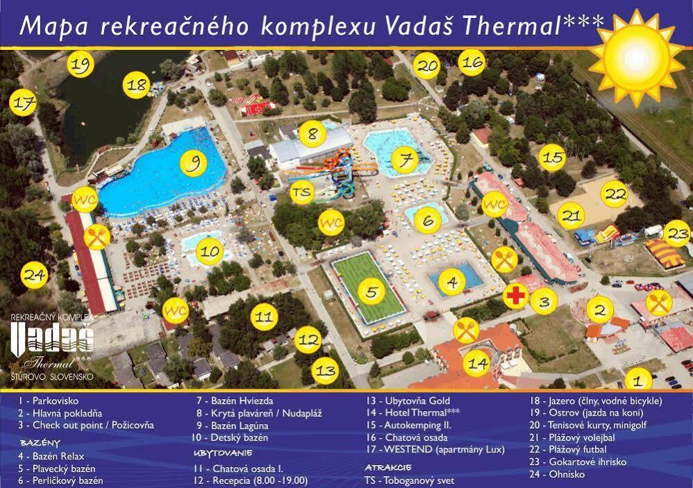 Wellness Hotel Thermal Štúrovo Exteriér fotografie